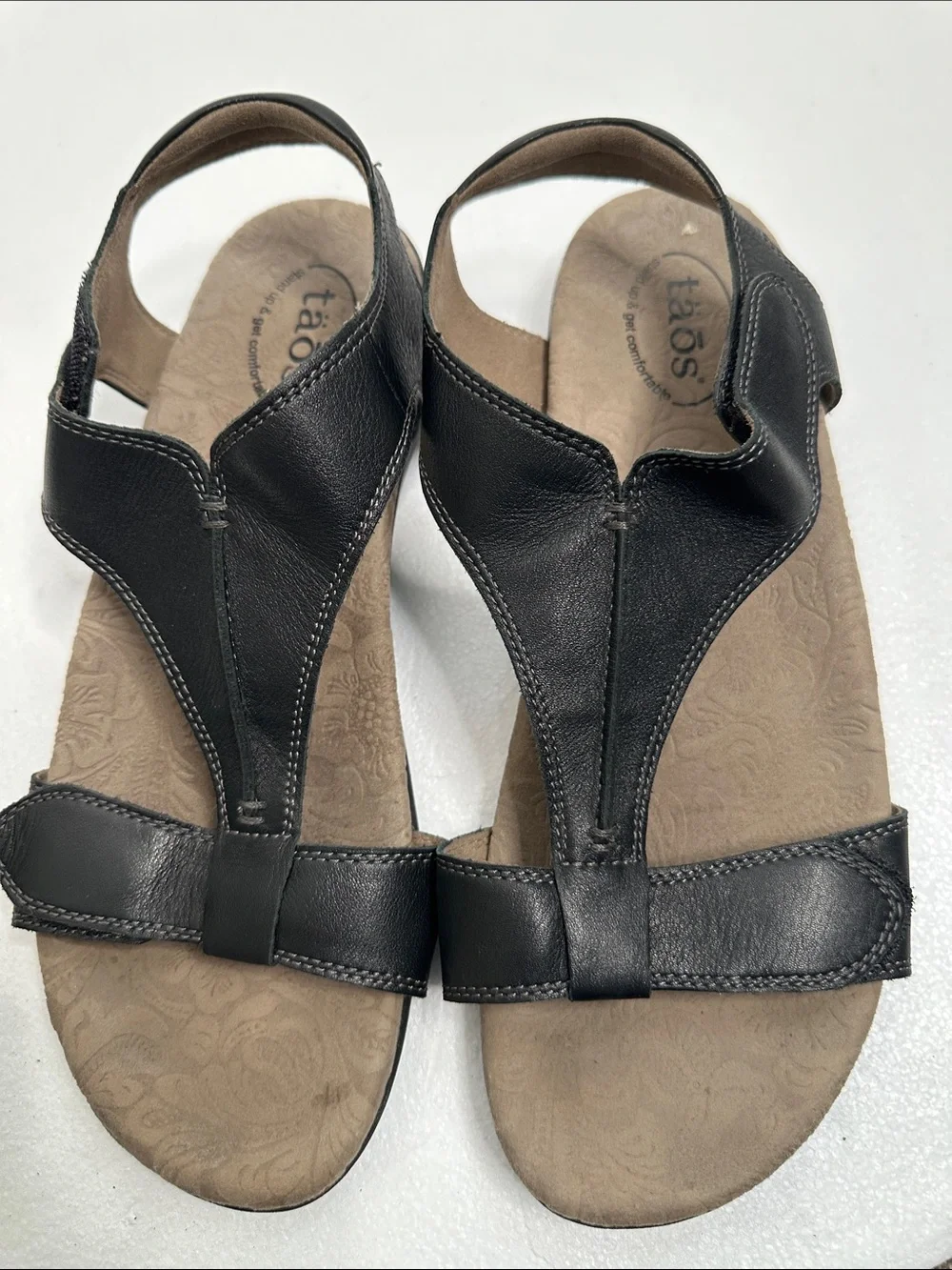 Taos The show Leather Slingback Sandals - Comfortable  Summer Shoes  size 11